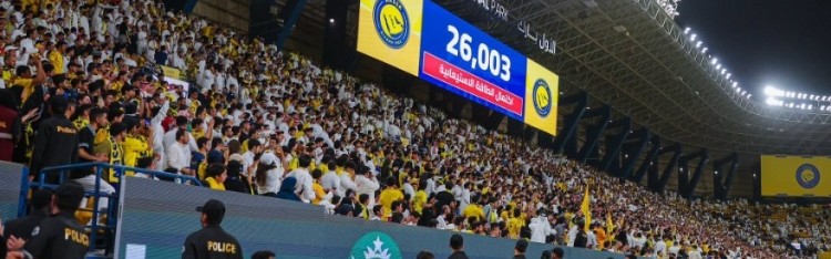 NG28-利雅得胜利本轮大胜纳杰马体育，现场观众人数为26003人